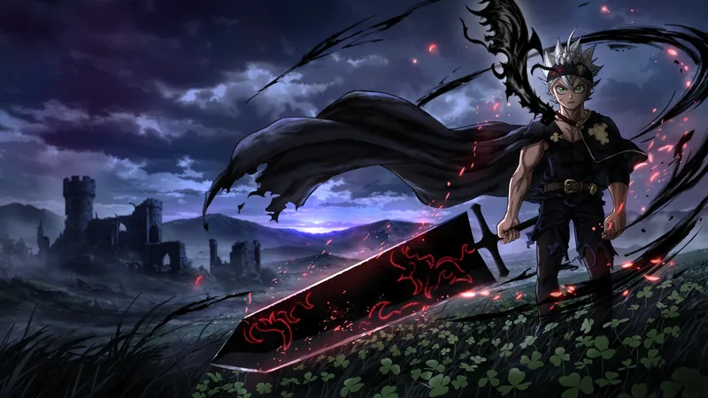 Asta laptop wallpaper bundle preview, displayed in a wide landscape layout