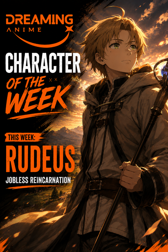 Rudeus Greyrat from Mushoku Tensei: Jobless Reincarnation