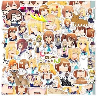 50-piece My Deer Friend Nokotan chibi waterproof sticker set