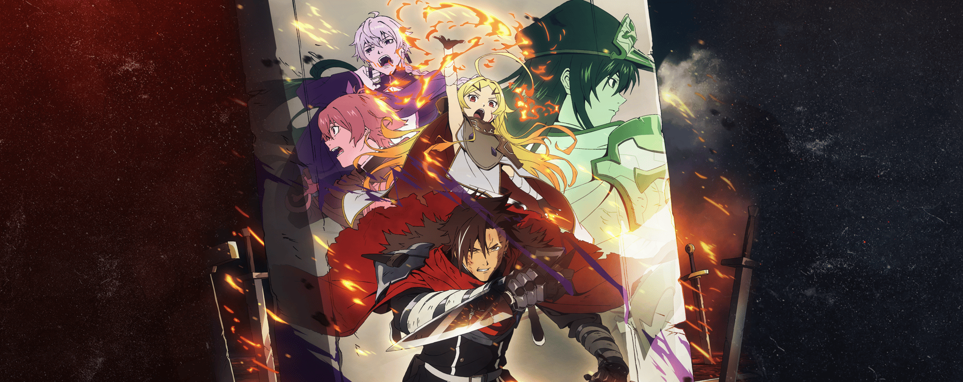 Sentenced to Be a Hero official Crunchyroll key art